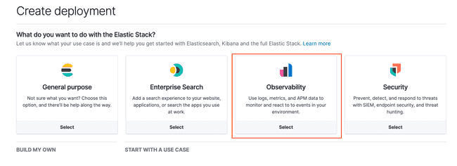 Elastic Observability